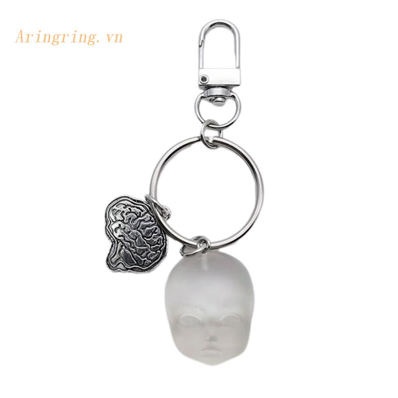 Móc Khóa Hình Mặt Em Bé Dễ Thương Bằng Hợp Kim