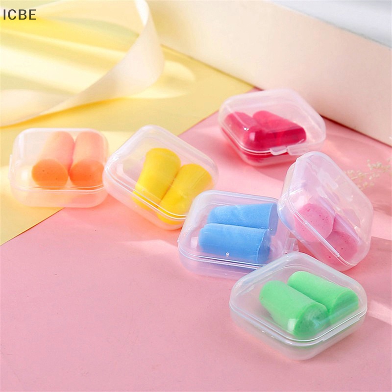 1 Cặp Nút Bịt Tai Chống Ồn / Ngáy Khi Ngủ Tiện Dụng