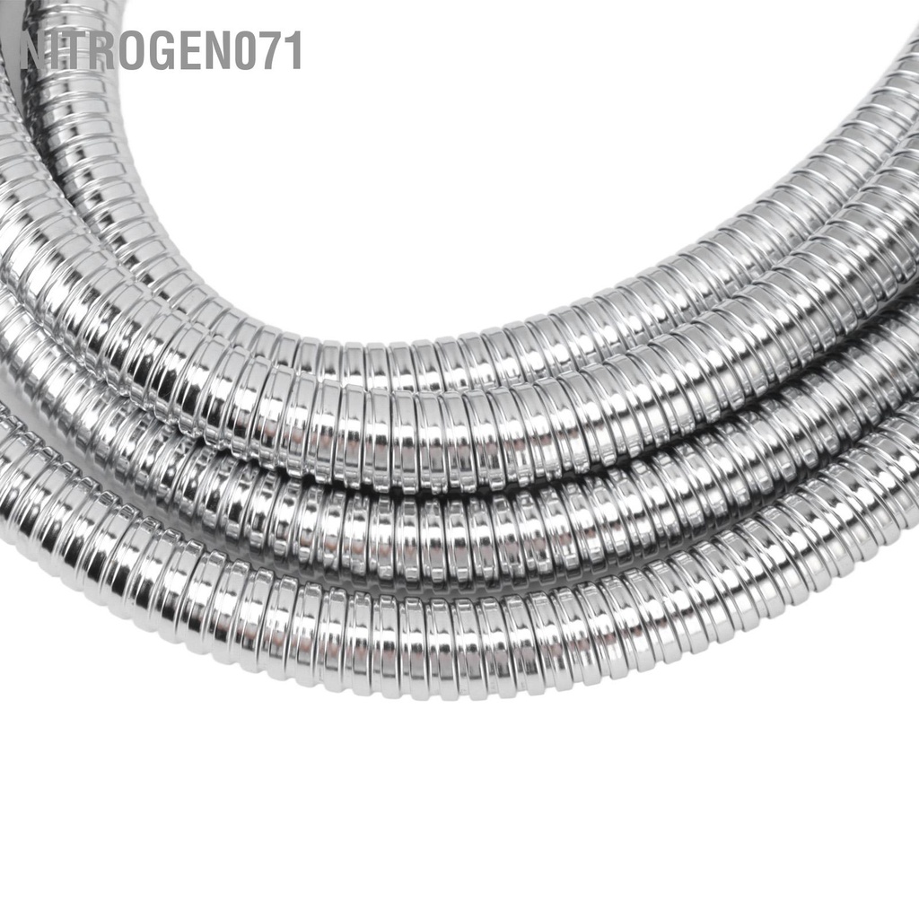 Nitrogen071 Vòi Sen Tắm 118in Chống Cháy Nổ Nóng Lạnh Sử Dụng Bằng Thép Không Gỉ Dài Thêm Cho Phòng
