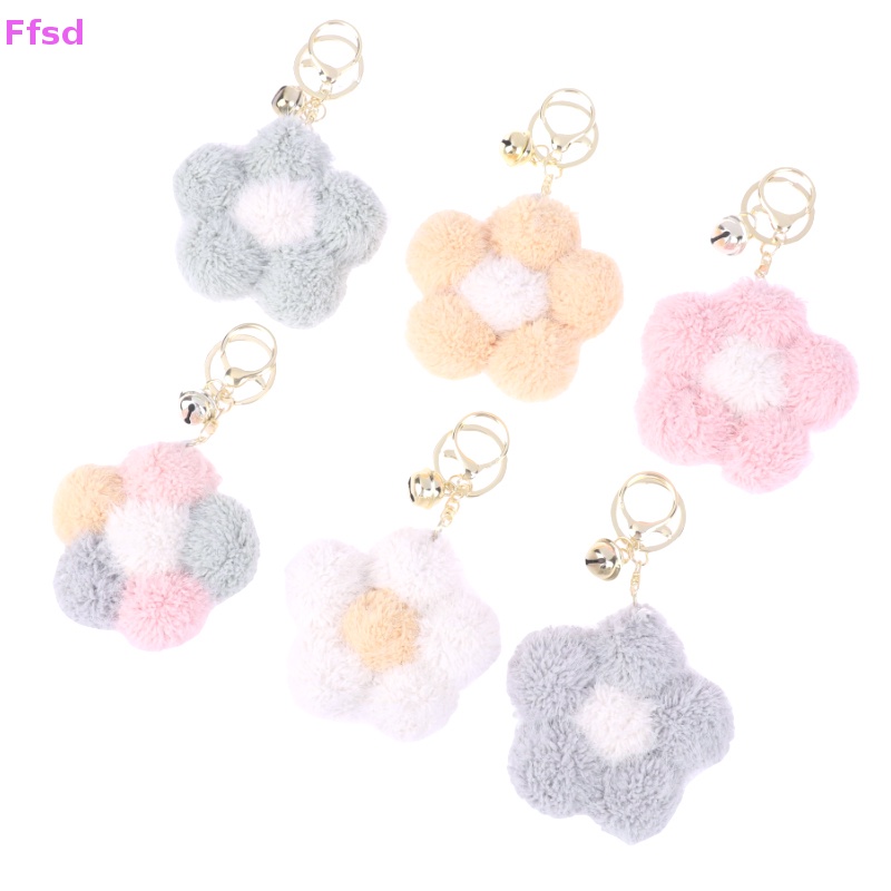 {Ffsd} Móc Chìa Khóa Bông Mềm Mại Đáng Yêu Có Móc Khóa Túi Xách * Bán Chạy