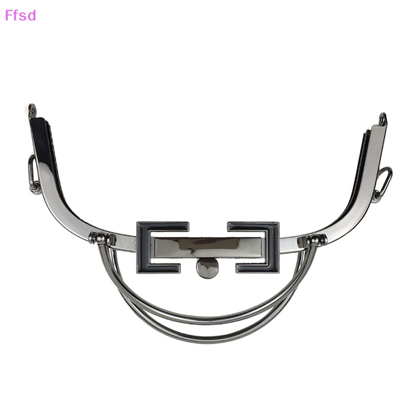 Vòng Khóa Tay Cầm Đôi 20.5CM Màu Vàng Đen Chuyên Dụng Cho Túi Xách DIY