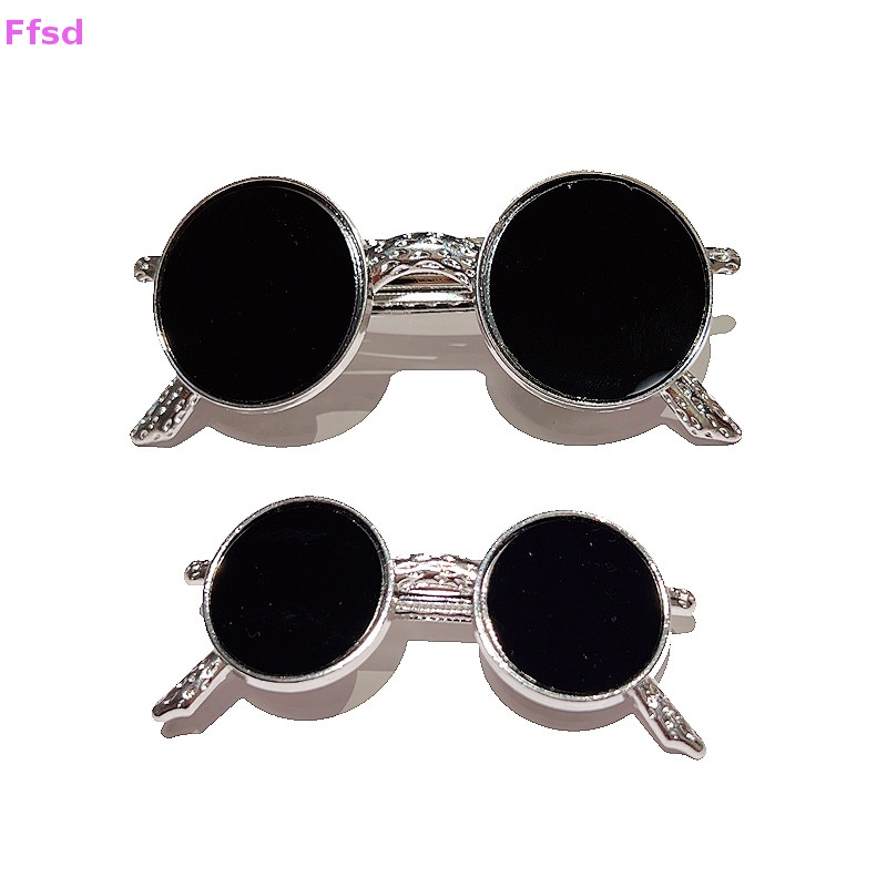 Kẹp Tóc Hình Mắt Kính Bằng Kim Loại Thanh Lịch Sáng Tạo Cho Nữ