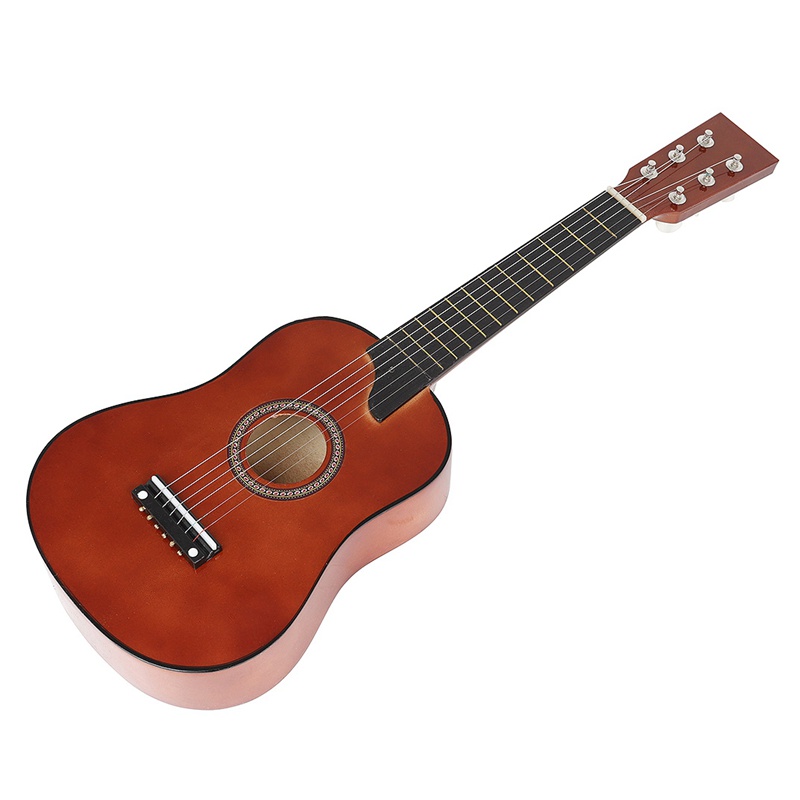 25inch Mini Đàn Guitar nhỏ Basswood 6 dây Đàn Guitar Acoustic với dây chọn cho trẻ em mới bắt đầu Quà tặng trẻ em cho trẻ em