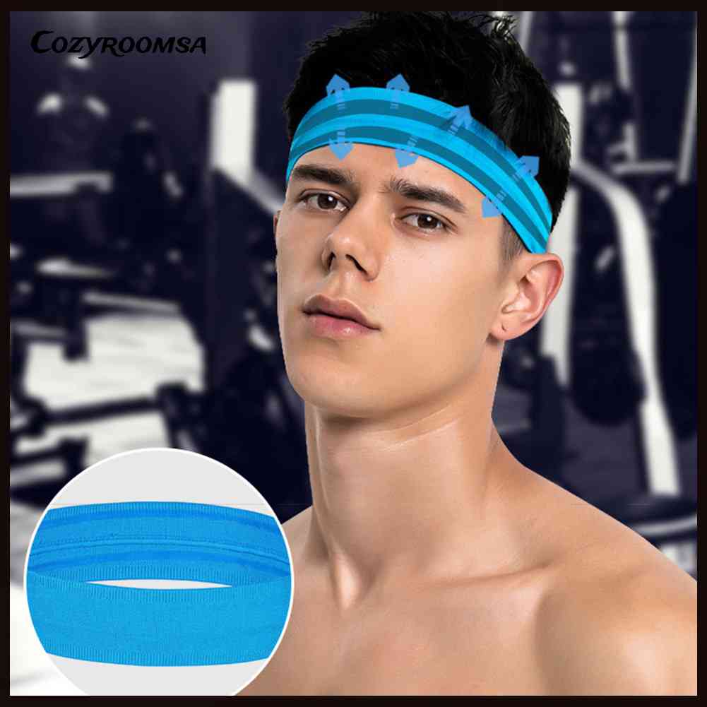 Băng Đô Cài Tóc Thể Thao Chống Trượt Cho Nam Và Nữ