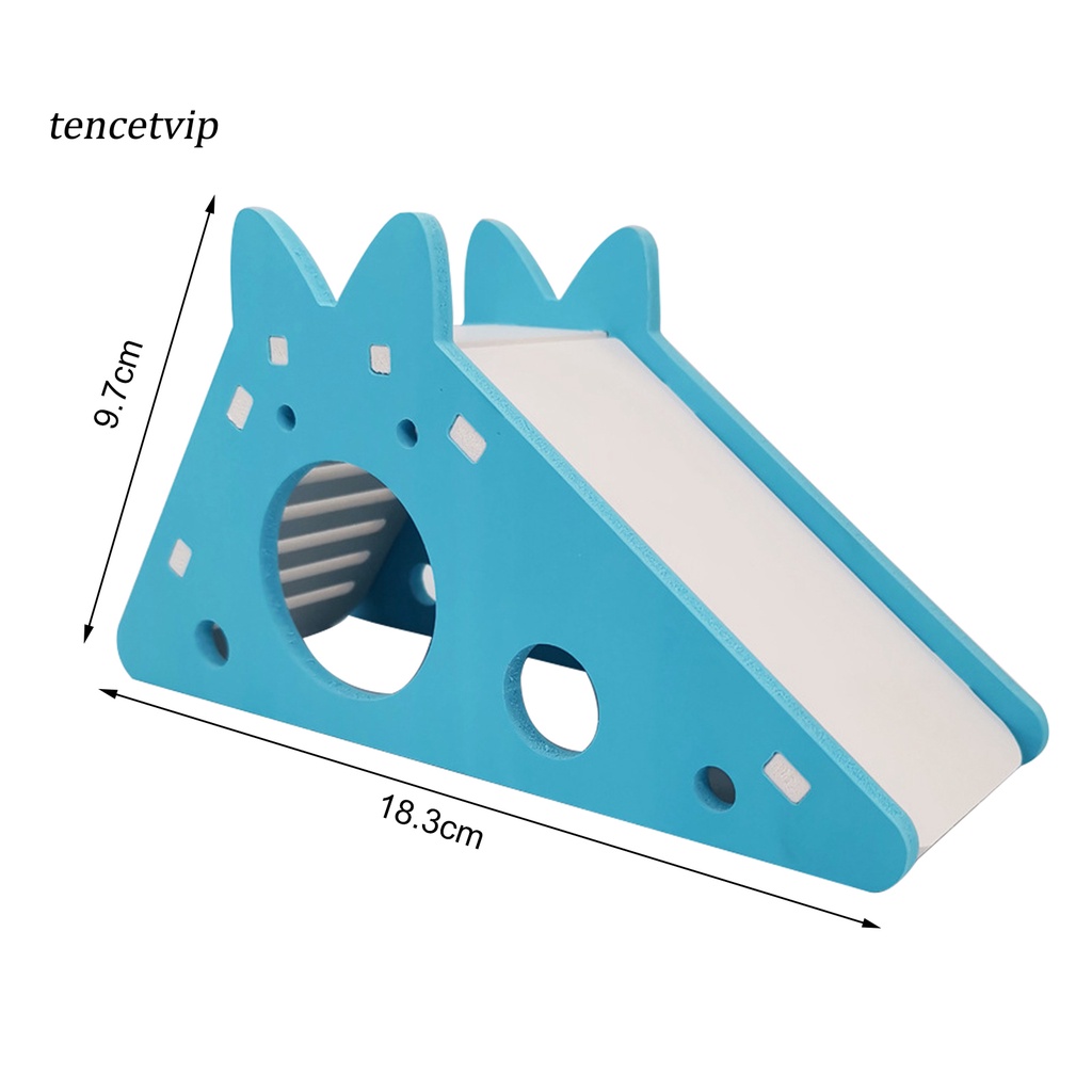 Đồ Chơi Nhà Cầu Trượt Chống Ẩm DIY Cho Chuột Hamster / Nhím / Nhím / Gấu Vàng