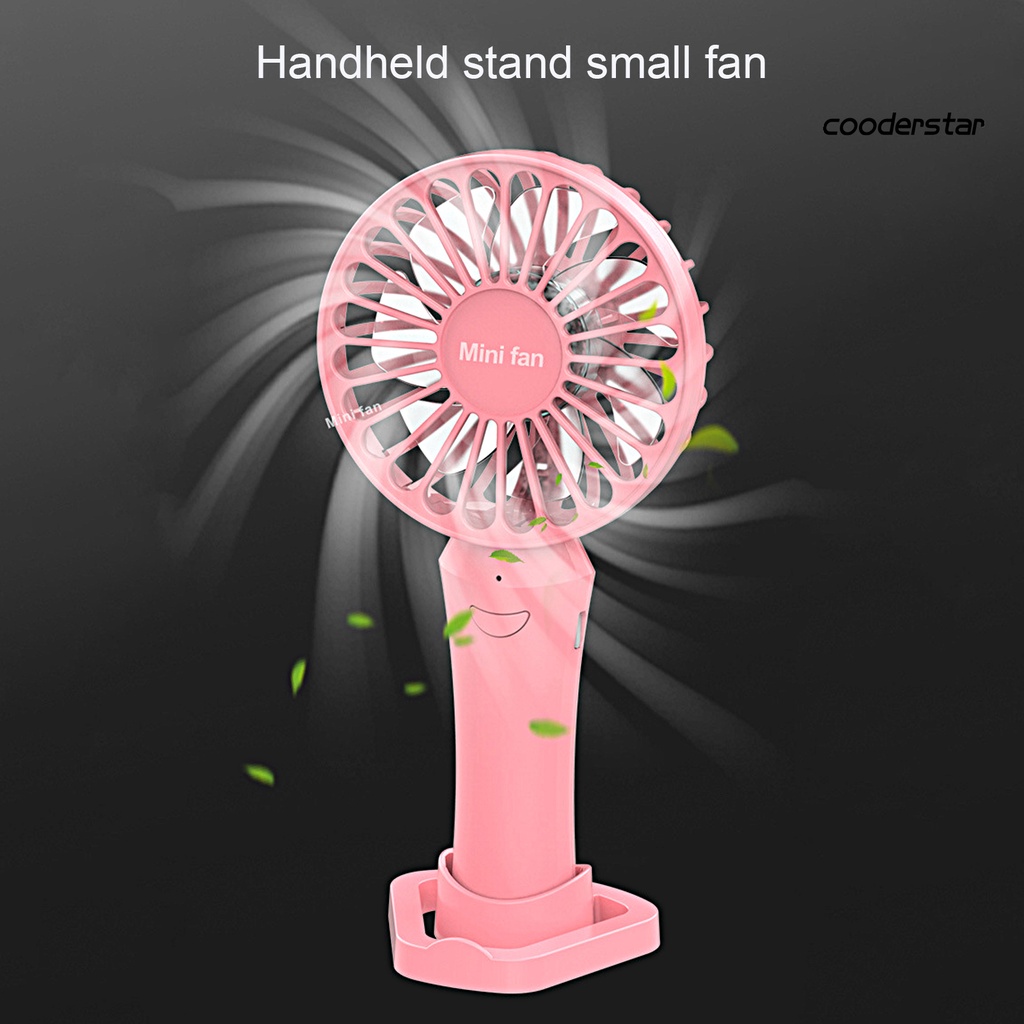 1 Bộ Quạt Làm Mát Cầm Tay Có Thể Điều Chỉnh Chế Độ Gió Mạnh Không Ồn Sử Dụng Hàng Ngày