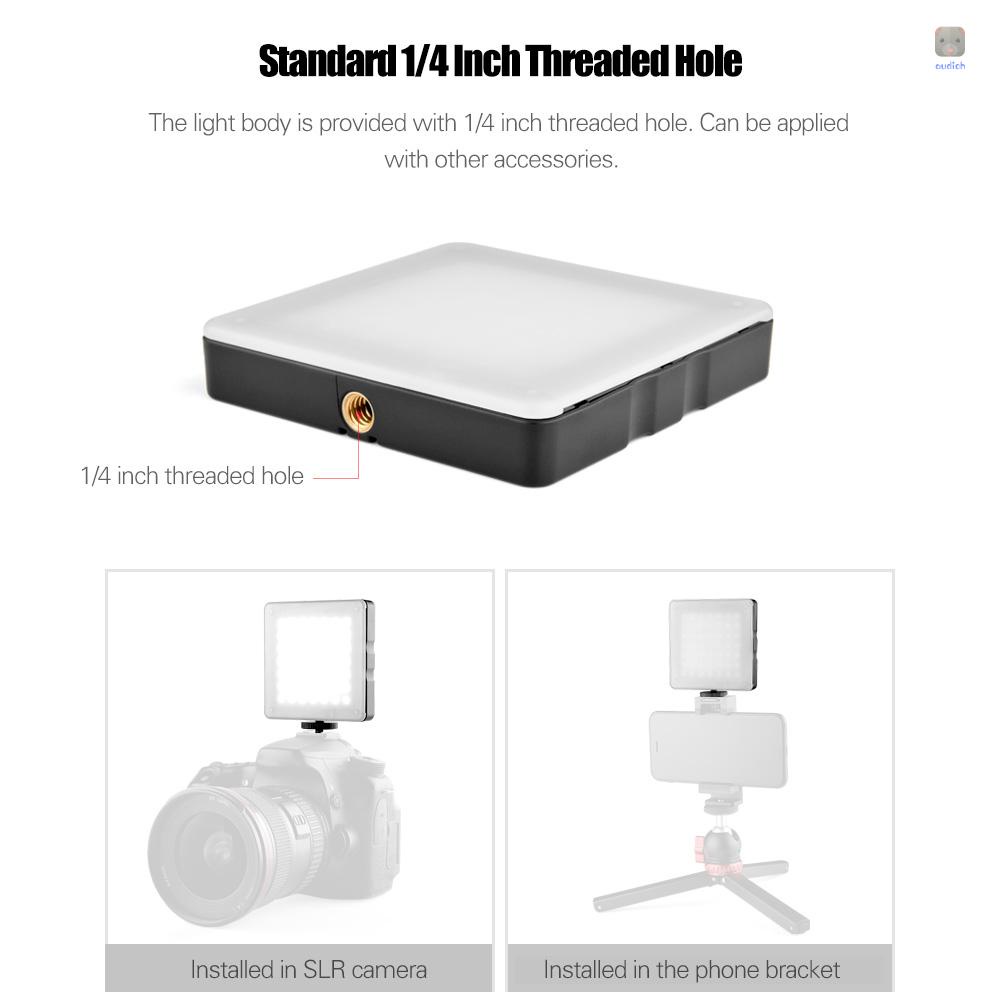 Đèn LED Andoer 49 6500K 700mAh 5W Hỗ Trợ Quay Video / Phát Trực Tiếp