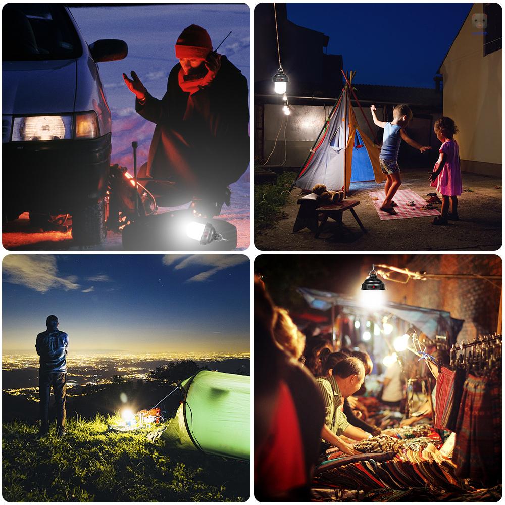 Đèn Lồng Mini IPX4 Chống Thấm Nước Kèm Sạc Tiện Dụng Mang Theo Du Lịch Cắm Trại