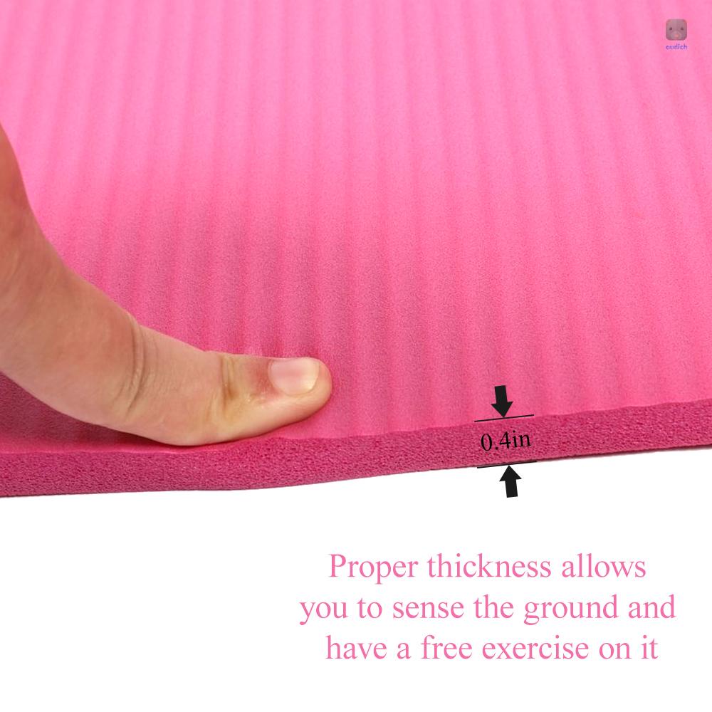 Set 3 Món Gồm Thảm Tập Yoga Kèm Dây Và Túi Đựng Tiện Dụng Cho Người Mới Bắt Đầu