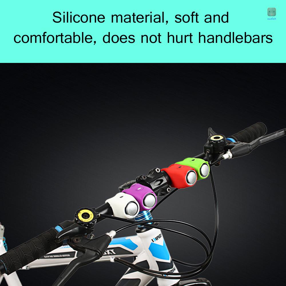 Chuông Xe Đạp Leo Núi Bằng Silica Gel Vỏ Sò Siêu Lớn Chất Lượng Cao