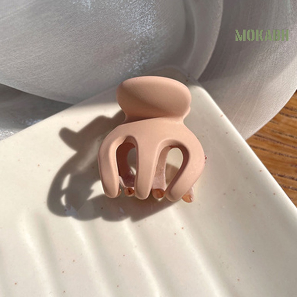 Kẹp Tóc Màu Trơn Hình Răng Chéo Thời Trang DIY