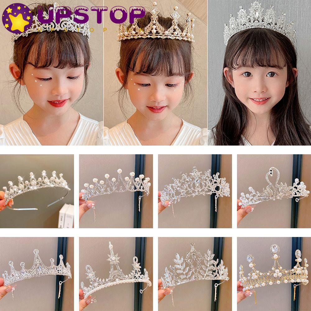 Vương Miện Công Chúa UPSTOPVN|Phụ Kiện Trang Trí Tiệc Cưới / Sinh Nhật Dễ Thương Xinh Xắn