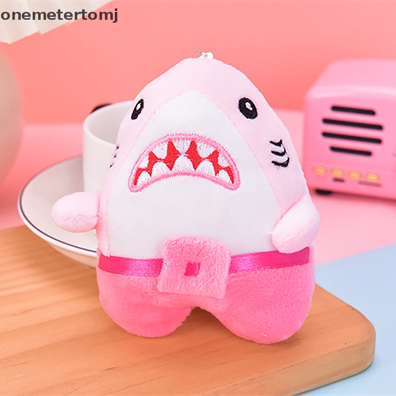 Móc Khóa Hình Cá Mập Nhồi Bông Hoạt Hình Đáng Yêu