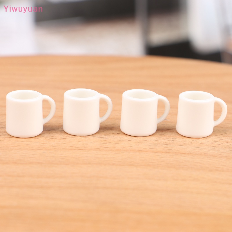 Bộ 4 Ly Nước Đồ Chơi Búp Bê Cỡ 1 / 12 Mới