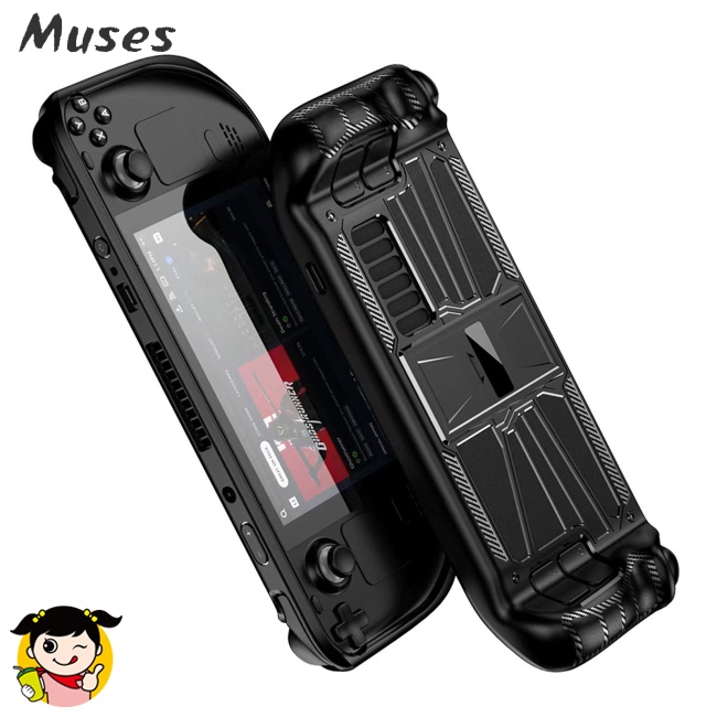 Vỏ Bọc Silicon Có Giá Đỡ Cho Tay Cầm Chơi Game Hơi Nước