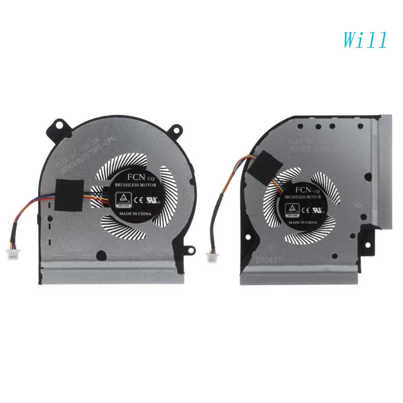 Quạt Tản Nhiệt CPU DC12V 1A 4Pin GPU Dành Cho ASUS ROG Strix GL504