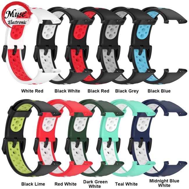 Dây Đeo Silicone Mềm Chống Thấm Nước Thay Thế Cho Đồng Hồ Mi Band 7 Pro