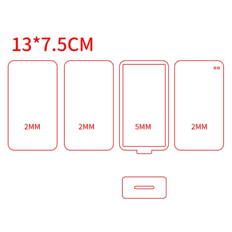 Khuôn Acrylic Hình Vé Dạng Cát Chảy Siêu Thấm Hút