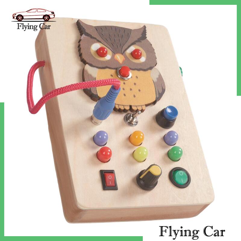 Bảng Công Tắc Đèn LED Cảm Biến Hình Cú Mèo Lzdjfmy2