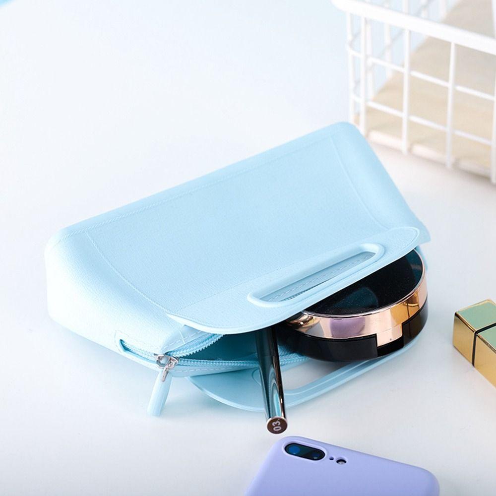 Túi Đựng Mỹ Phẩm Son Môi Bằng Silicon Tiện Dụng Khi Đi Du Lịch
