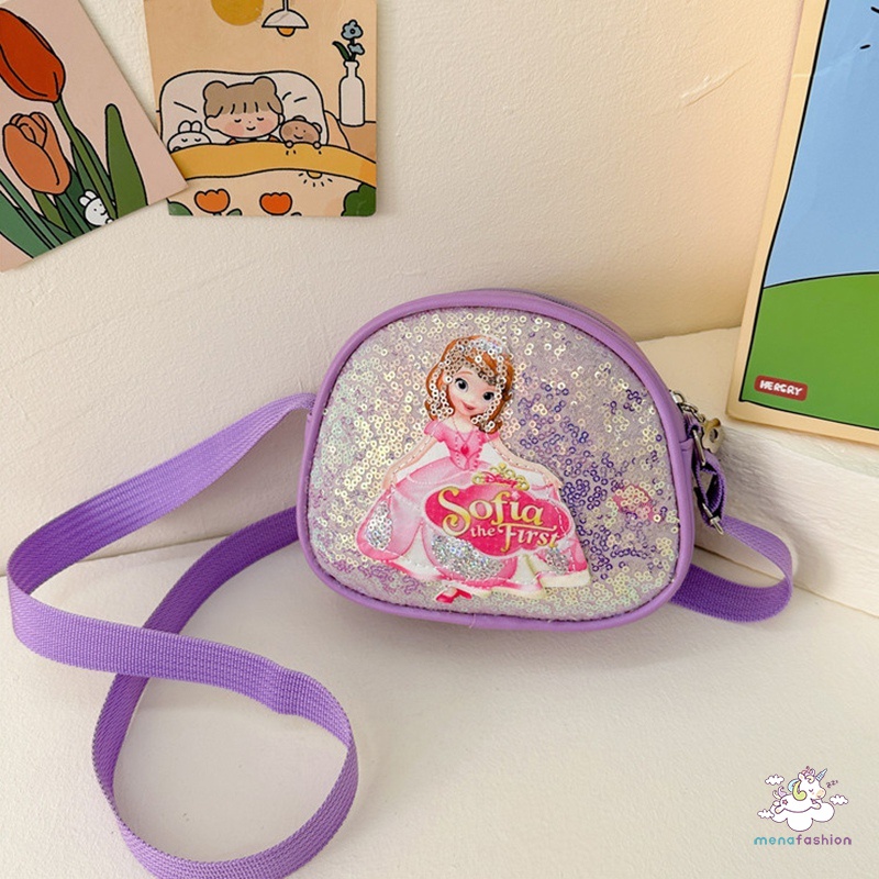 Túi Đeo Chéo Da Giả In Họa Tiết Hoạt Hình Đáng Yêu