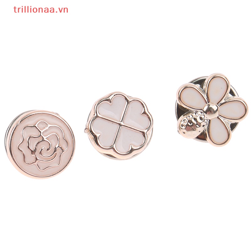 10 Trillionaa Nút Áo Ngăn Chặn Tình Trạng Tiếp Xúc Đính Đá Ngọc Trai Giả Kim Cương