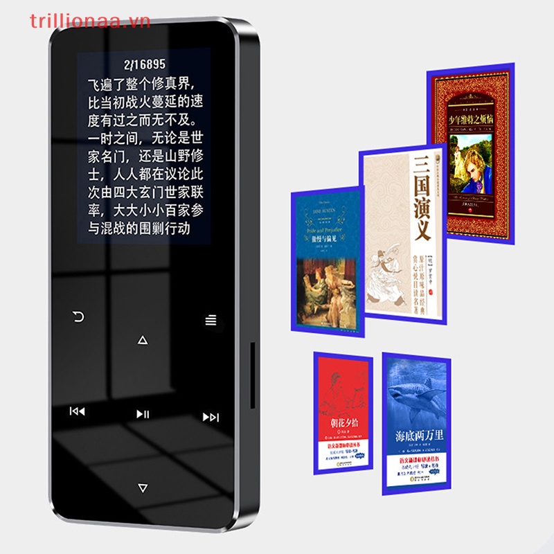 Máy Nghe Nhạc MP4 Trillionaa Tích Hợp Loa Bluetooth Tích Hợp Đài FM / Video