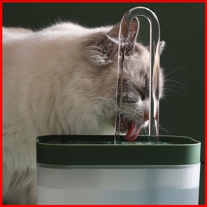Máy Lọc Nước Cho Mèo Đài phun Nước 1.5L,Đài Phun Nước Dòng Chảy Tự Động Yên Tĩnh, Cho Thú Cưng