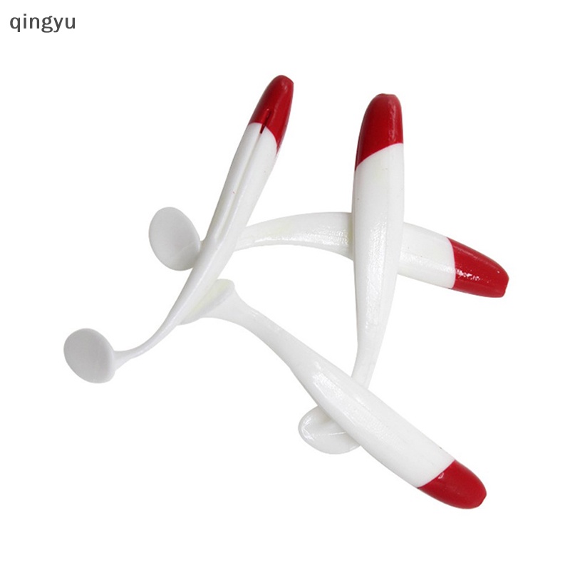 Bộ 5 Mồi Câu Cá Bằng Silicon Mềm Hình Con Sâu