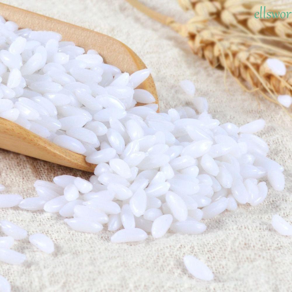 Mô Hình Gạo Giả Màu Trắng Trang Trí Nội Thất DIY