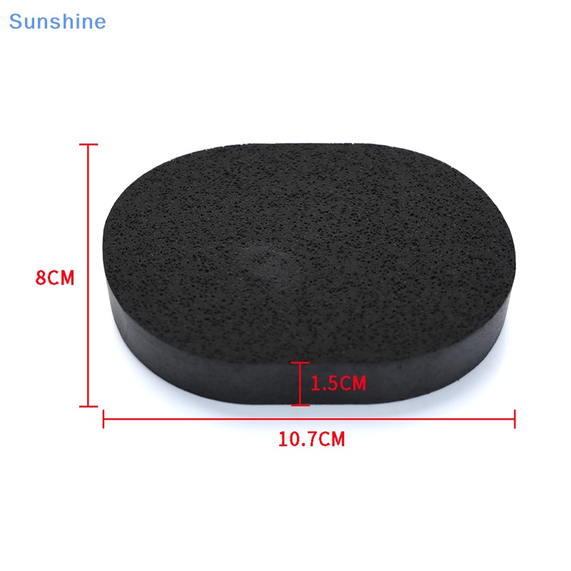 Mút Rửa Mặt Than Tre Hoạt Tính Màu Đen Làm Sạch Da Mặt