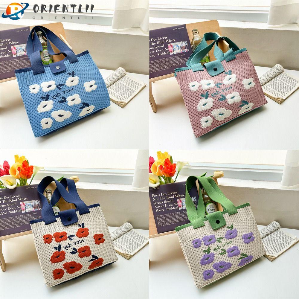 Túi Xách Đeo Vai Họa Tiết Hoa Thời Trang Mới Cho Nữ