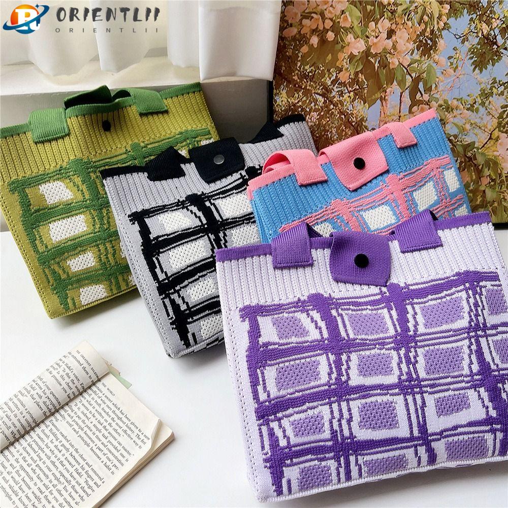 Túi Xách Đan Len Có Thể Tái Sử Dụng Thời Trang Cho Nữ