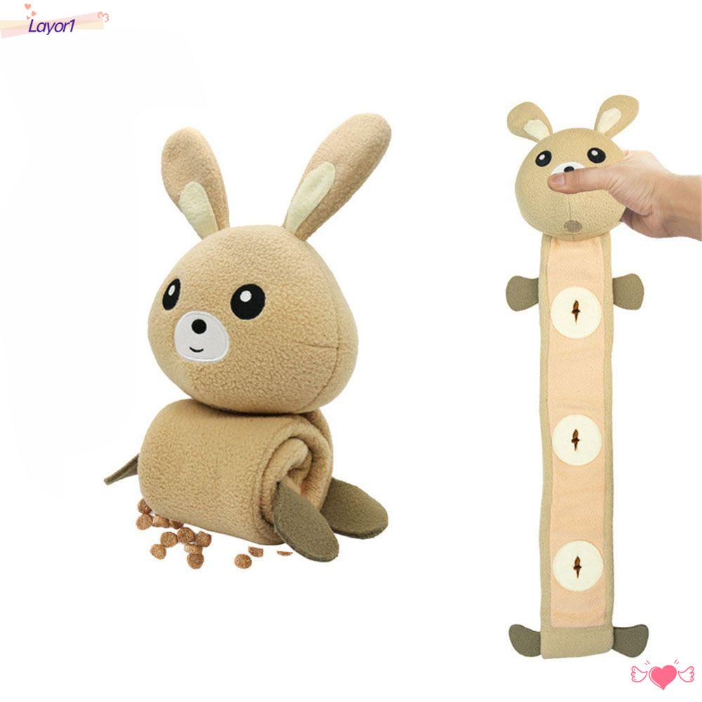 Layor1 Đồ Chơi Bằng Vải Lông Tự Nhiên Để Huấn Luyện Kỹ Năng Chống Cắn