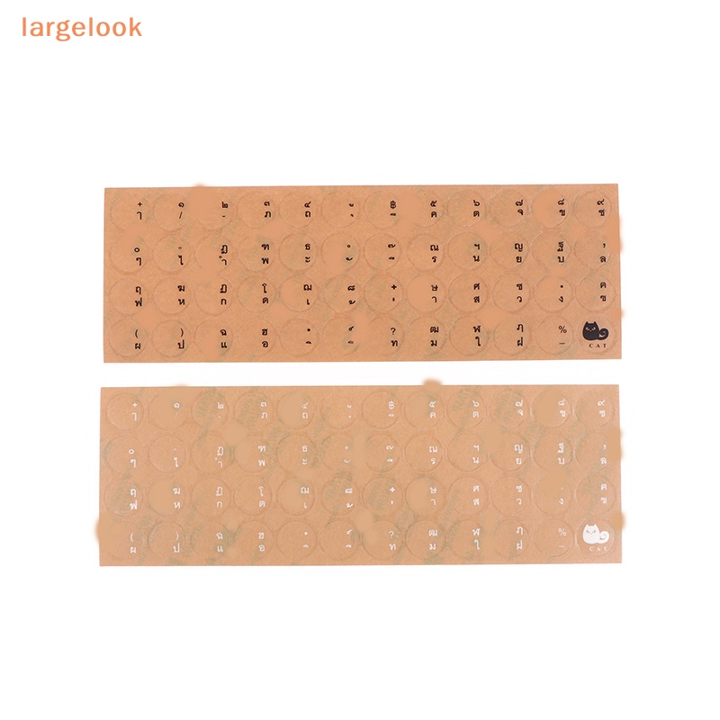 Miếng Dán PC Nhám Trong Suốt Hình Tròn Dùng Trang Trí Bàn Phím Thái