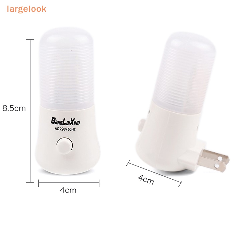 [Lớnlook] Đèn LED Ánh Sáng Trắng Ban Đêm Tiết Kiệm Năng Lượng AC Hot Sale