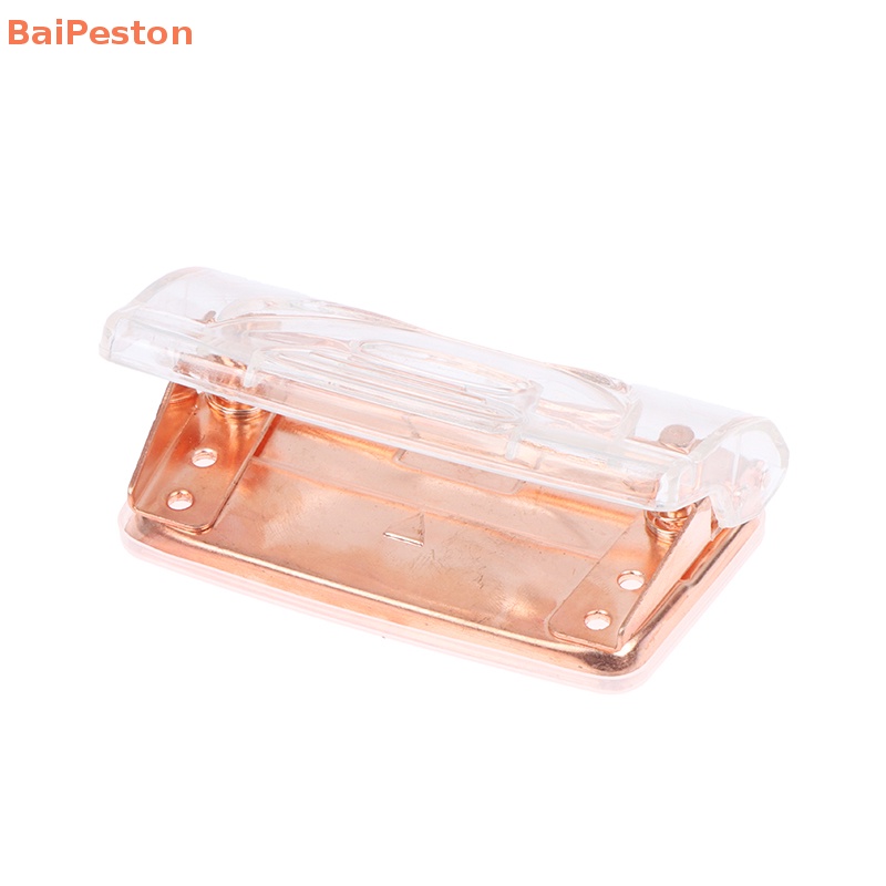 [BaiPeston] Kẹp Bấm Lỗ Màu Vàng Hồng Sáng Tạo Cho Học Sinh