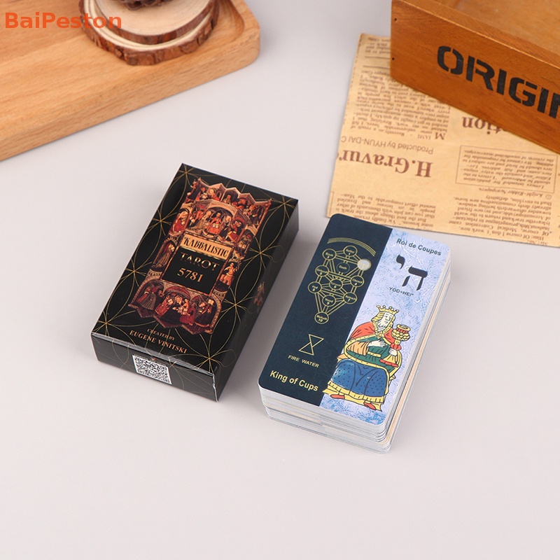 Bộ Bài Tarot 5781 Kabbalistic Chuyên Dụng Cho Gia Đình