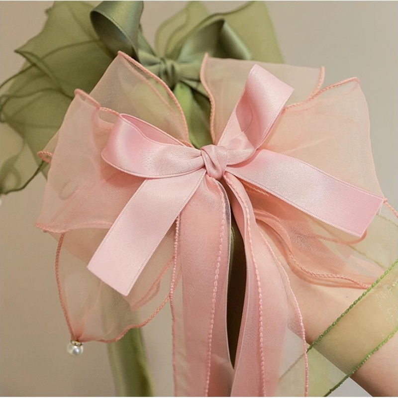 Kẹp Tóc Hình Nơ Sau Lưng Phong Cách Hàn Quốc Dành Cho Nữ