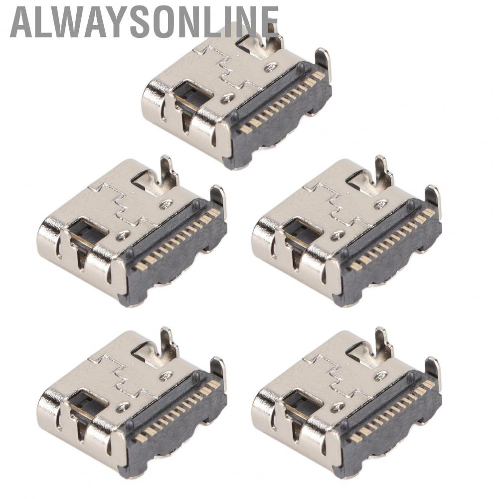 Alwaysonline Game Handle Charging Port Type C Interface Gamepad Charging Socket for  Controller