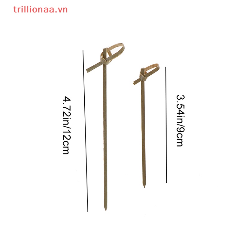 Set 100 Nĩa Tre Ăn Trái Cây / Cocktail