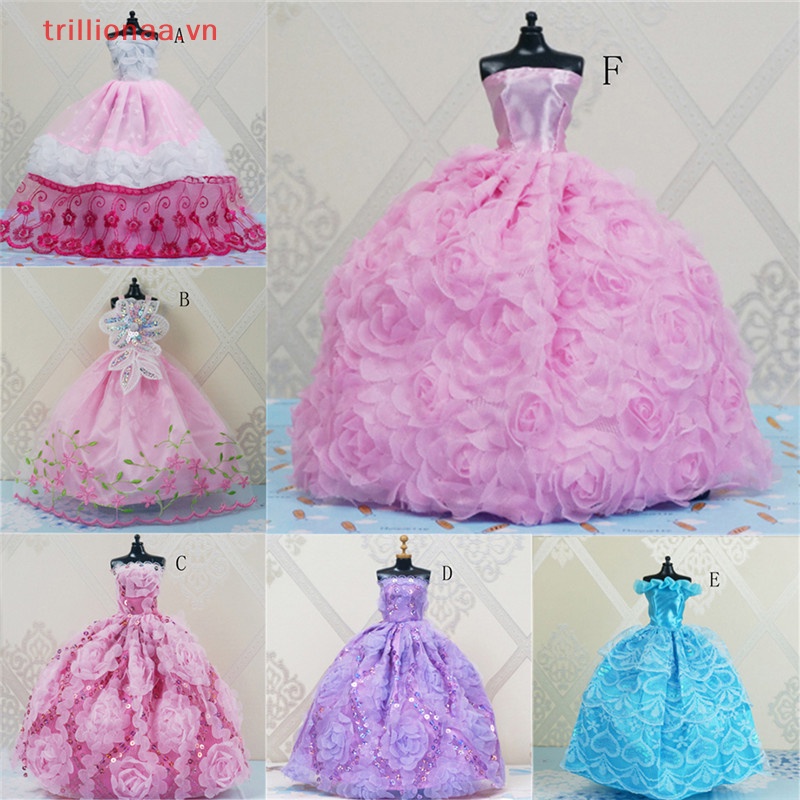 Đầm Đồ Chơi Búp Bê Công Chúa Trillionaa