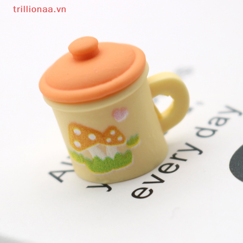 1 Ly Uống Trà mini Trang Trí Nhà Búp Bê Trillionaa