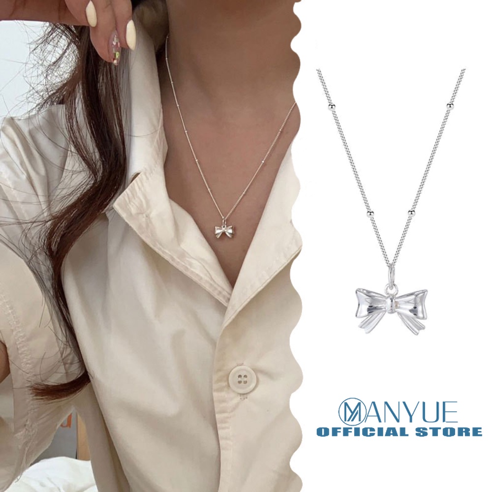 Vòng cổ Mặt Nơ Thời Trang Cao Cấp Sang Trọng