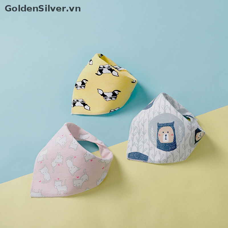 Khăn Choàng Cổ Màu Vàng Bạc Phụ Kiện Cho Thú Cưng