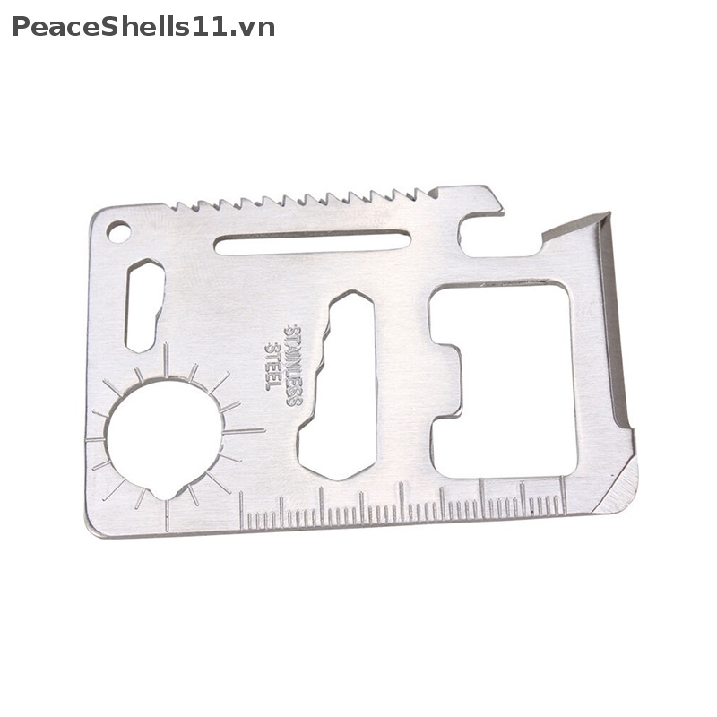 Thẻ Du Lịch Cắm Trại Đa Năng 11 Trong 1