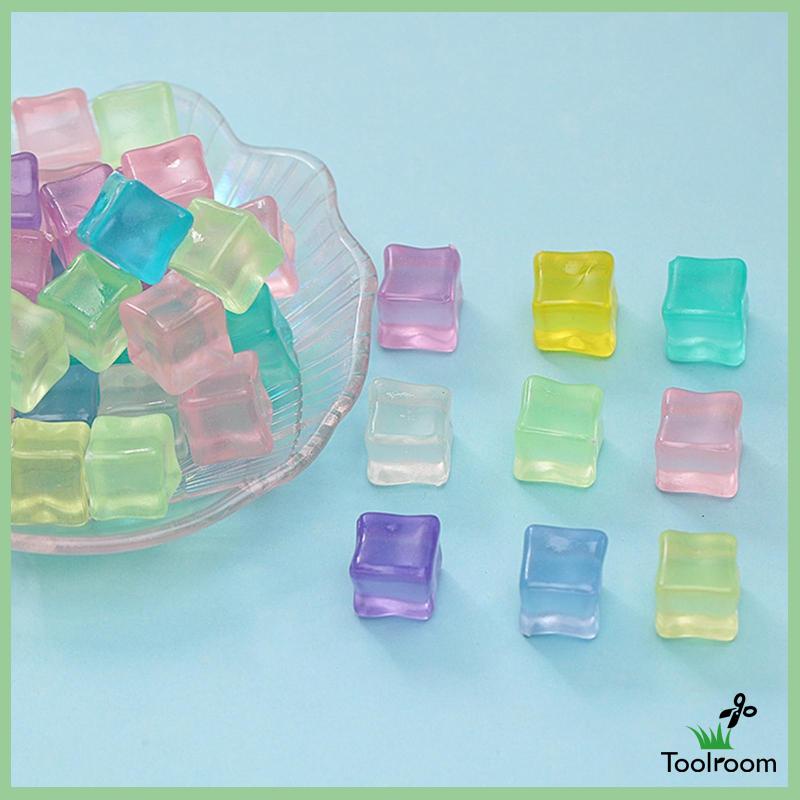 Đá Viên Hình Vuông Bằng Acrylic Dùng Làm Đạo Cụ Chụp Ảnh