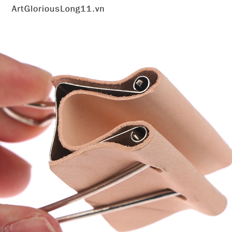 Set 2 Dụng Cụ Hỗ Trợ Cắt Vật Liệu Da Thủ Công DIY