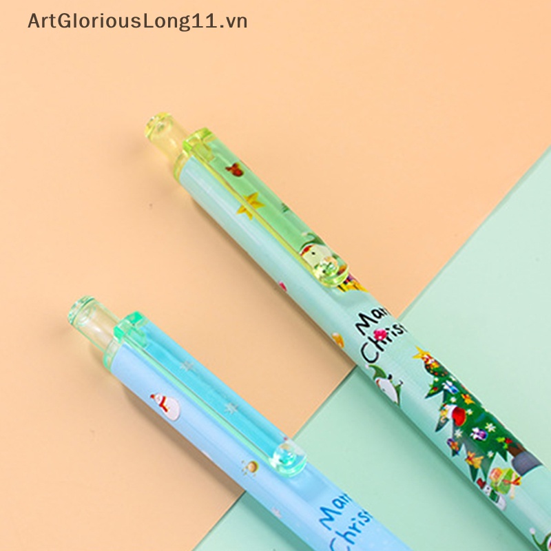 Bút Mực Đen Nhanh Khô Chủ Đề Giáng Sinh Sáng Tạo