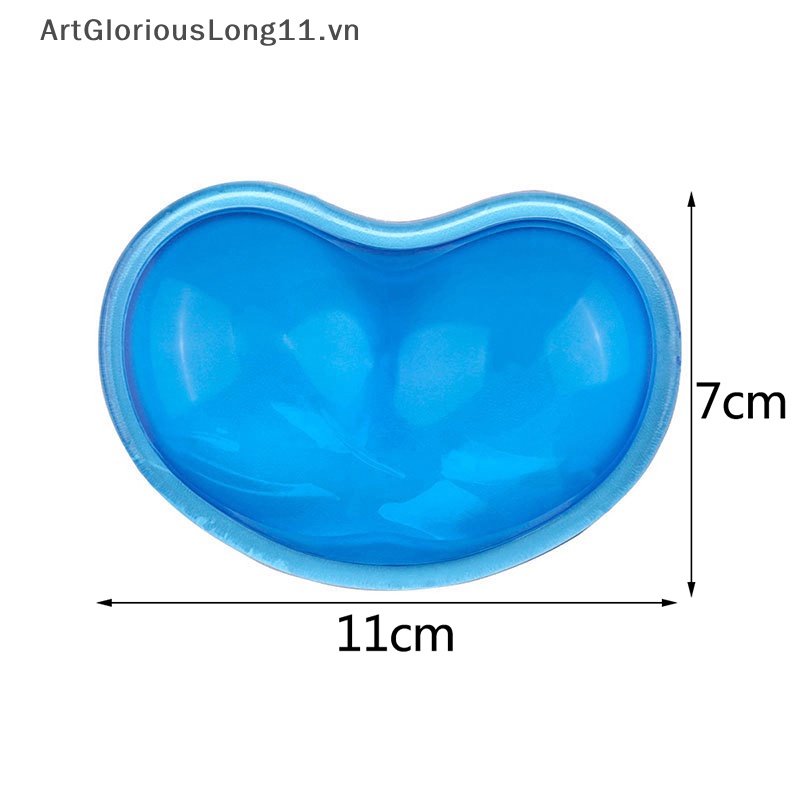 Đệm Kê Cổ Tay Khi Dùng Chuột Máy Tính Bằng gel Artglalorious Chất Lượng Cao Thoải Mái Gợn Sóng